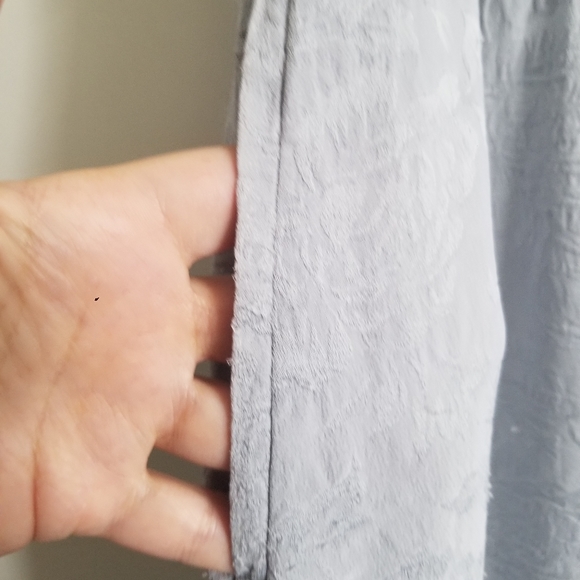 Aritzia Babaton 100% silk midi dress summer haze blue sz Medium - Picture 3 of 8